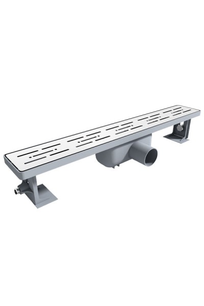 Plastik Kasa Duş Kanalı / Sabit Yan Çıkış