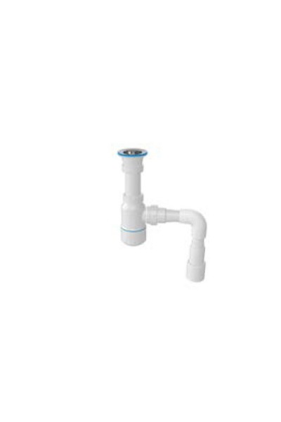 Taslı Körüklü Lavabo ve Eviye Sifonu